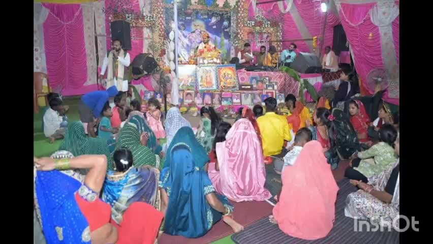 थानखम्हरिया: बिरोदा गांव में आयोजित श्रीमद् भागवत कथा कार्यक्रम में शामिल हुए बेमेतरा विधायक दीपेश साहू