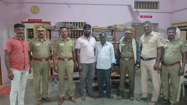 கே.வி.குப்பம்: பசுமாத்தூர் மேம்பாலம் அருகே வாலிபர் கொலை வழக்கில் இருவர் கைது கூலிப்படை வைத்து மாமனாரே கொலை செய்தது விசாரணையில் அம்பலம்