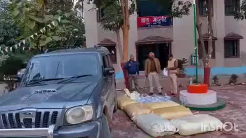 मोहड़ा: गेहलौर में पुलिस ने एक स्कॉर्पियो से 1288 लीटर देसी शराब बरामद की, स्कॉर्पियो जब्त
