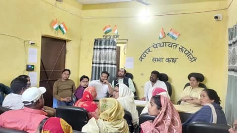 रुपौली: रूपोली नगर पंचायत में हुई बैठक में आठ प्रस्तावों पर लगी मोहर