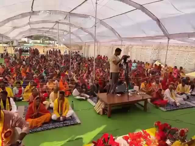 बैहर: मलाजखंड वार्ड नं 12 में श्रीमद्भागवत कथा एवं रामकथा का भव्य आयोजन