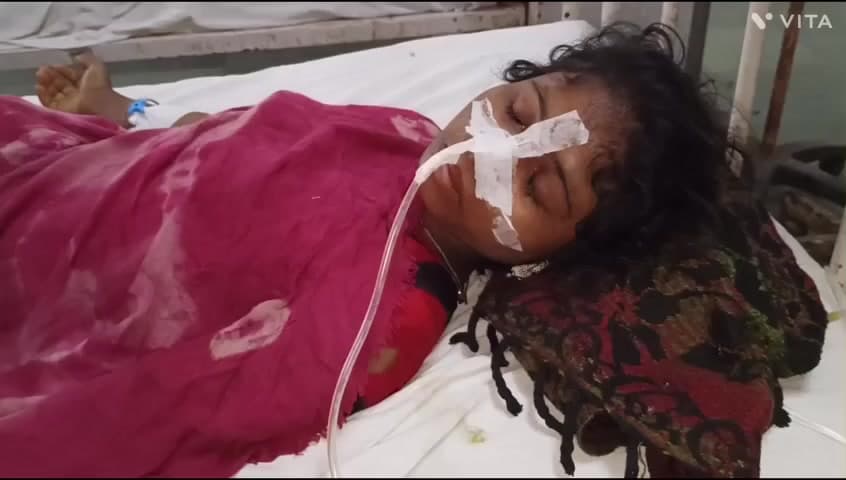 छोटी सरवन: हिरिया गढ़ी गांव में अज्ञात कारणों से एक बच्चे की मां ने पिया जहर, एमजी अस्पताल में उपचार जारी