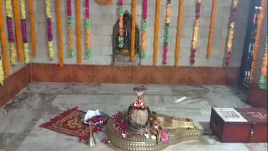लडभड़ोल: कुडड के नागेश्वर महादेव को चढ़ेगा 1.5 किलो चांदी का नाग, 1 क्विंटल फूलों से सजा दरबार