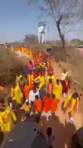 केरसई: कोंनजोगा में शिव एवं बजरंगबली मंदिर प्राण प्रतिष्ठा वार्षिक महोत्सव पर भव्य कलश यात्रा का आयोजन