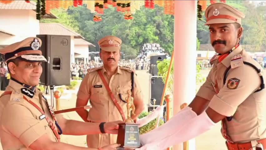 പറവൂർ: സബ് ഇൻസ്പെക്ടർ നിസാമുദ്ദീൻ കെ സ്‌ ന് പുരസ്കാരം