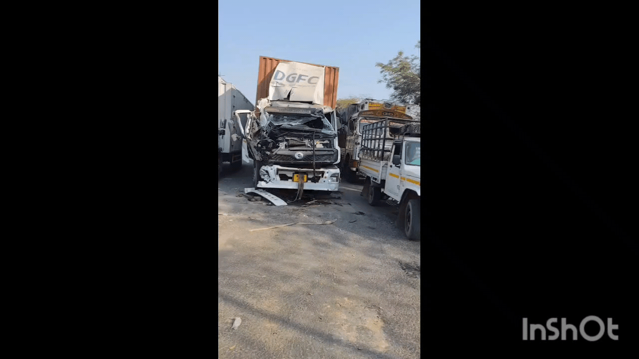 મણિનગર: દાસ્તાન સર્કલ પાસે અકસ્માતની ઘટના