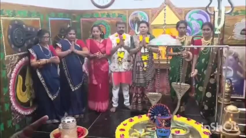 ખેરગામ: આછવણી પ્રગટેશ્વર ધામમાં નાસિકથી મહાશિવરાત્રિ માટે આવેલા 150થી વધુ  પદયાત્રીઓનું ભવ્ય સન્માન કરાયું