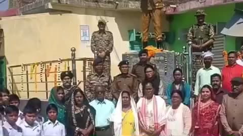 भरनो: बसिया समेत कई स्थानों पर पुलवामा हमले के शहीदों को श्रद्धांजलि दी गई