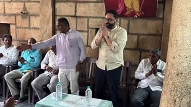ಹುಕ್ಕೇರಿ: ಘೋಡಗೇರಿ ಗ್ರಾಮದಲ್ಲಿ ಜನರ ಕುಂದು ಕೊರತೆಗಳನ್ನ ಆಲಿಸಿದ ಶಾಸಕ ನೀಖಿಲ ಕತ್ತಿ