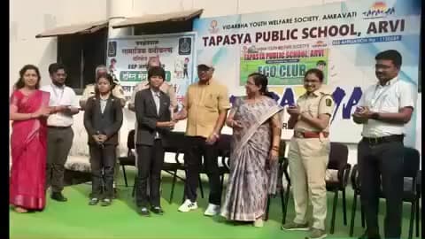 आर्वी: तपस्या पब्लिक स्कूल आर्वीच्या विद्यार्थिनीची इस्रो शैक्षणिक सहलीसाठी निवड
