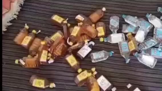 कुंडम: जमुनिया में अवैध शराब बेचता आरोपी गिरफ्तार, 36 देशी शराब के पव्वे जब्त