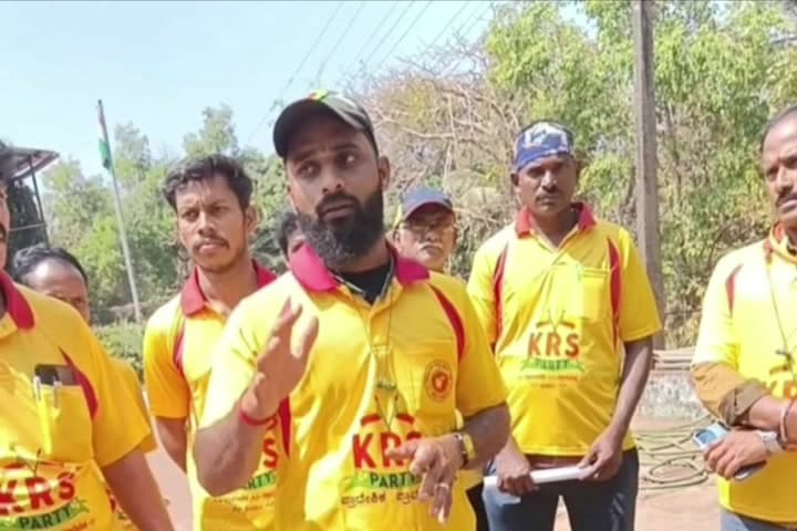 ಕುಮಟಾ: ಗೋಕರ್ಣದಲ್ಲಿ ಕೆ.ಆರ್.ಎಸ್ ಪಕ್ಷದಿಂದ ಜನ ಜಾಗೃತಿ ಕಾರ್ಯಕ್ರಮ
