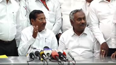மயிலாப்பூர்: மக்கள் நலத்திட்டங்களை பாஜக அரசு முடக்க நினைத்தது -  முதலமைச்சர் அதனை தடுத்துள்ளார் அறிவாலயத்தில் ஆர்எஸ் பாரதி பரபரப்பு பேட்டி