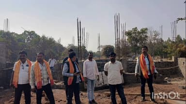 तोकापाल: चित्रकोट विधायक विनायक गोयल ने छापर भानपुरी में निर्माणाधीन महतारी सदन भवन का किया निरीक्षण