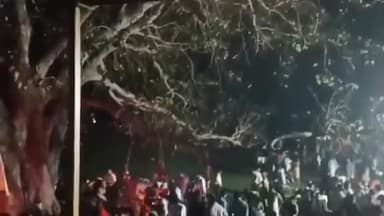 కుండలేశ్వరం వద్ద గోదావరి తీరం భక్తమయం, పటిష్ఠ పోలీస్ బందోబస్తు