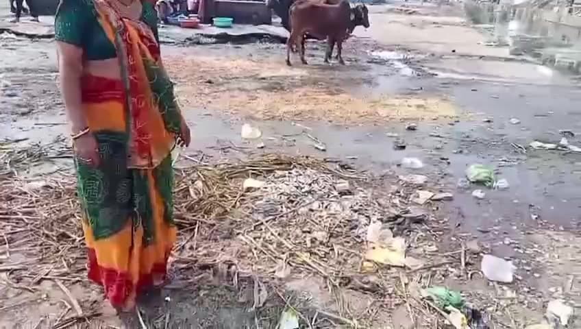 अंजड़: वार्ड 14, भोंगली नदी किनारे मृत मछलियां और कचरा फेंकने से ग्रामीणों में रोष