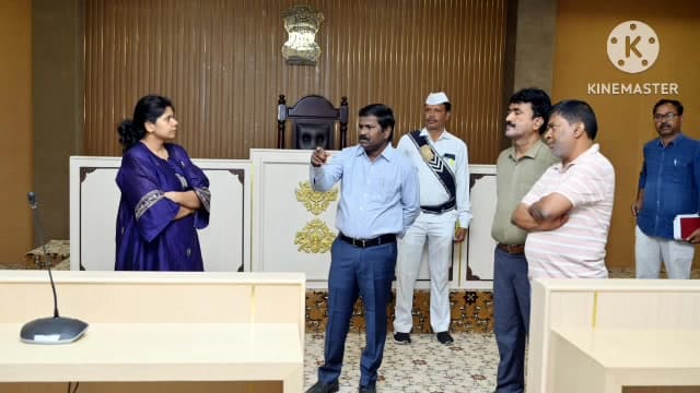బాల్కొండ: ప్రత్యేక సమావేశం ఏర్పాట్లను పరిశీలించిన కలెక్టర్ ఇలా త్రిపాఠి
