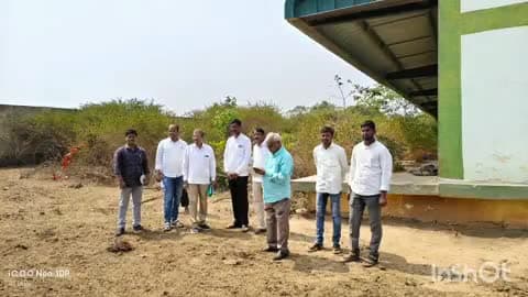 అమ్రాబాద్: అమ్రాబాద్ వ్యవసాయ మార్కెట్ యార్డును పరిశీలించిన మార్కెటింగ్ డి ఈ మునీందర్