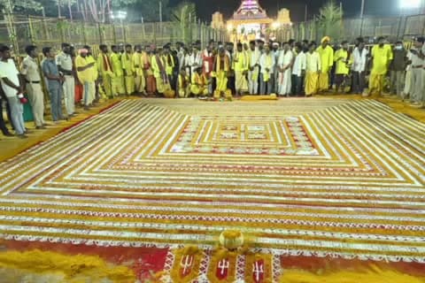 కొమురవెల్లి: ప్రసిద్ధ పుణ్యక్షేత్రమైన కొమురవెల్లి మల్లికార్జున స్వామి క్షేత్రంలో ఘనంగా ముగిసిన పెద్ద పట్నం వేడుకలు