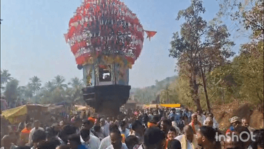 ಯಲ್ಲಾಪುರ: ಇಡಗುಂದಿ ಶ್ರೀ ರಾಮಲಿಂಗ ದೇವಸ್ಥಾನದಲ್ಲಿ ಸಂಭ್ರಮದಿಂದ ನಡೆದ ಮಹಾರಥೋತ್ಸವ