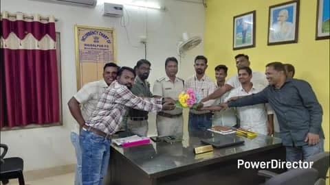 ଡାବୁଗାଁ: ମଇଦଲପୁର ନୂତନ ଥାନା ଅଧିକାରିଙ୍କୁ ସ୍ୱାଗତ ସମ୍ବର୍ଦ୍ଧନା