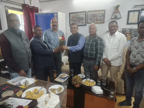 बिहारपुर: छत्तीसगढ़ी और सरगुजिया बोली के संरक्षण को लेकर राजभाषा आयोग अध्यक्ष का सूरजपुर दौरा