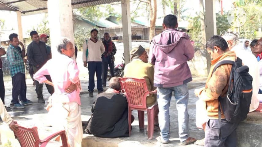 বোকাখাত: বোকাখাটৰ  আমটেঙাবাসী  ৰাইজৰ সমস্যা সন্দৰ্ভত ৰাজহুৱা সভা