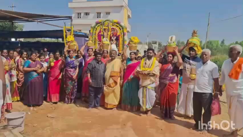 ಕೆ.ಜಿ.ಎಫ್: ಚಿಕ್ಕ ತಿರುಪತಿಯಲ್ಲಿ ಶ್ರೀ ಮುಕ್ತಿ ನಾಗದೇವಿ ದೇವಾಲಯದ ಮೂರನೇ ವರ್ಷ ವಾರ್ಷಿಕೋತ್ಸವ