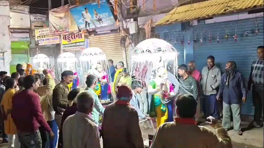 बरबीघा: बरबीघा में महाशिवरात्रि पर निकली भव्य झांकियां, देर रात तक चला आयोजन