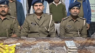 फेनहारा: फेनहारा थाना पुलिस ने सूखा नशा के खिलाफ की बड़ी कार्रवाई, गाजा व नगरी ₹2,10,000 की बरामद