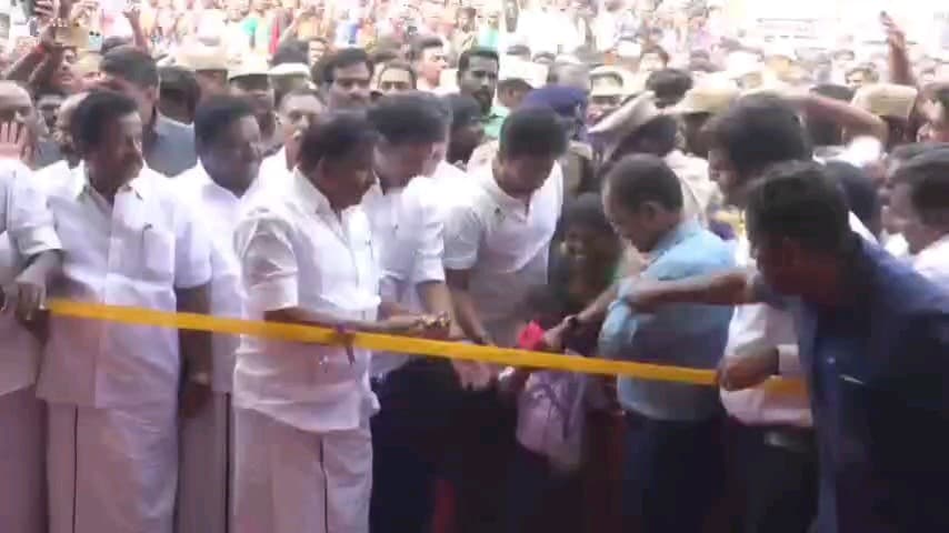 லால்குடி: புதிய பேருந்து நிலையம் மற்றும் நகராட்சி கட்டிடத்தை திறந்து வைத்த தமிழக துணை முதலமைச்சர் உதயநிதி ஸ்டாலின் அமைச்சர்கள்  ஆட்சியர் பங்கேற்பு