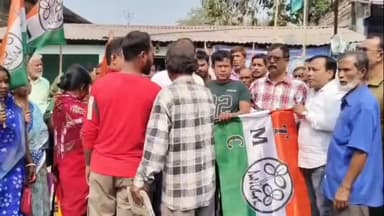 কোচবিহার ২: কোচবিহার উত্তর বিধানসভা কেন্দ্রে বড় ভাঙ্গন বিজেপিতে, ৪৫ টি পরিবার যোগ দিলো তৃণমূলে
