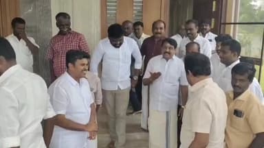 பாளையங்கோட்டை: என் ஜி ஓ காலனி இல்லத்தில் நடிகை திரிஷா குறித்து கருத்து தெரிவித்ததற்கு வருத்தம் தெரிவித்த நயினார் நாகேந்திரன்.