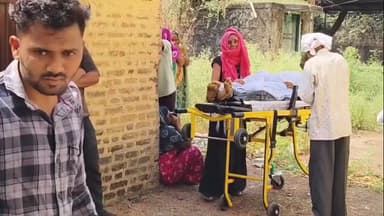 नवापूर: धुळे सुरत राष्ट्रीय महामार्गावर बंधारपाडा फाट्याजवळ भीषण अपघातात पती ठार पत्नी जख्मी