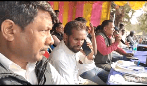 हिरणपुर: गोपालपुर फुटबॉल फील्ड में खेल के बीच कुप्रथाओं पर जागरूकता, विदेशी खिलाड़ी को देखने उमड़ी भीड़