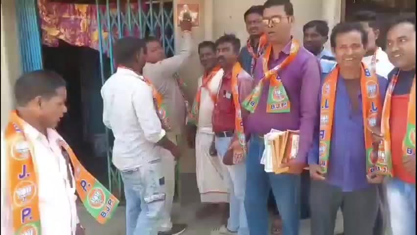 পাড়া: পাড়া ব্লকের বহড়া অঞ্চলের বিভিন্ন  গ্রামে বিজেপির গৃহ সম্পর্ক অভিযান কর্মসূচি পালন করা হলো