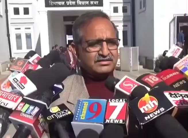 शिमला ग्रामीण: भाजपा विधायक रणधीर शर्मा ने कहा, RDG पर पूर्व में कांग्रेस नेताओं ने साधी थी चुप्पी, अब प्रदेश की जनता को कर रहे गुमराह