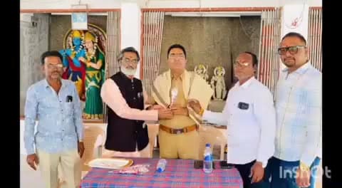 पारशिवनी: दुर्गा देवी देवस्थान स्थित शिव मंदिर,कान्हादेवी टेकाडी येथे महाशिवरात्री निमित्त  मंगलवारी  सत्कार समारंभ