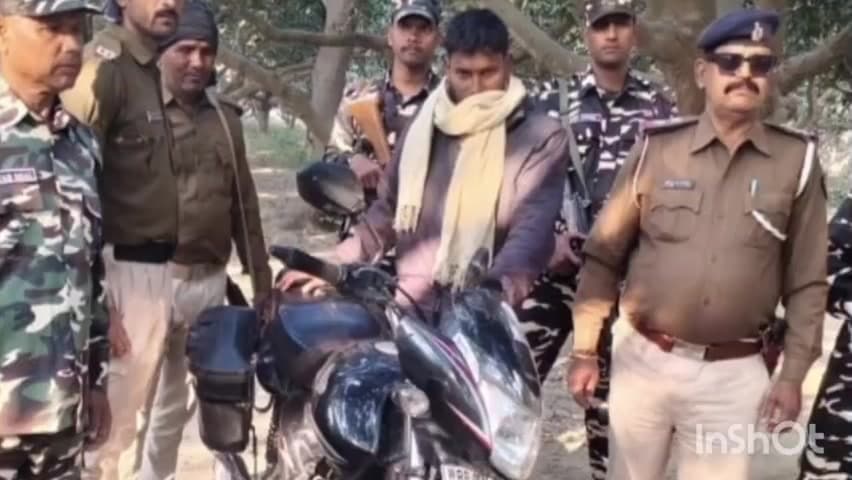 घोड़ासहन: झरौखर पुलिस और SSB के जवानों ने नेपाली शराब के साथ एक तस्कर को किया गिरफ्तार