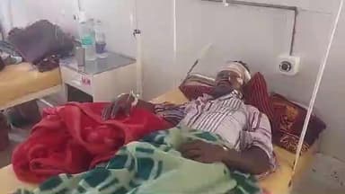कुरडेग: कुरडेग के सांवा तेतर टोली गांव में मोटरसाइकिल दुर्घटना में गिरने से एक व्यक्ति घायल