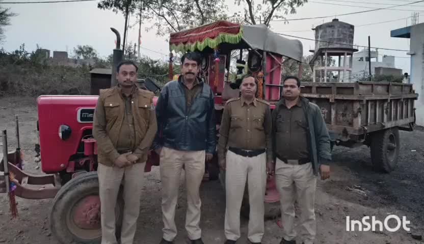 राघोगढ़: रुठियाई में अवैध उत्खनन परिवहन पर कार्रवाई, खनिज विभाग ने दो ट्रैक्टर ट्रॉली ज़ब्त किए