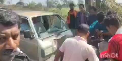 केवलारी: मारुति वैन और बाइक की टक्कर, दो युवक गंभीर घायल, जिला अस्पताल रेफर
