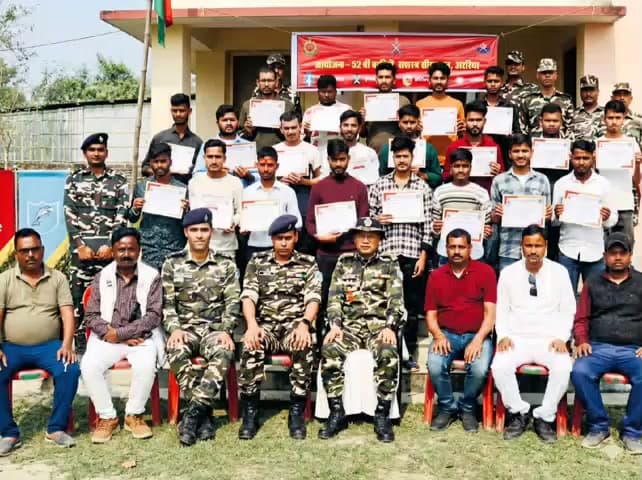 सिकटी: सिकटी में एसएसबी के कौशल विकास कार्यक्रम के तहत 12 दिवसीय मोटर ड्राइविंग प्रशिक्षण का हुआ समापन