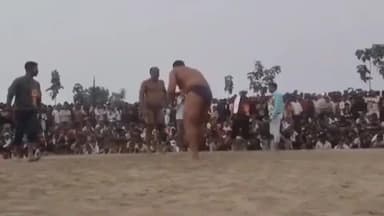 सबौर: सबौर के भिट्ठी गांव में दो दिवसीय महा दंगल का उत्साह और रोमांच के साथ समापन