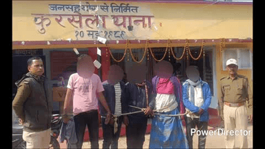 कुर्सेला: नशे के विरुद्ध अभियान में पुलिस ने 5 आरोपियों को नशे में गिरफ्तार कर भेजा जेल