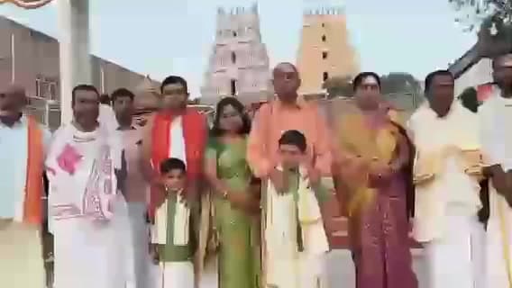మడకసిర: శ్రీశైలంలో మాజీ ఎమ్మెల్సీ గుండుమల తిప్పేస్వామి పూజలకు