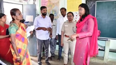 பந்தலூர்: சேரங்கோடு ஊராட்சிக்குட்பட்ட வாக்கு சாவடி மையங்களில் அடிப்படை வசதிகள் மற்றும் பாதுகாப்பு நடவடிக்கைகள் குறித்து ஆய்வு