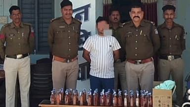 जैतहरी: वेंकट नगर पुलिस की कार्रवाई: 9 लीटर अवैध शराब, बाइक जब्त, आरोपी गिरफ्तार