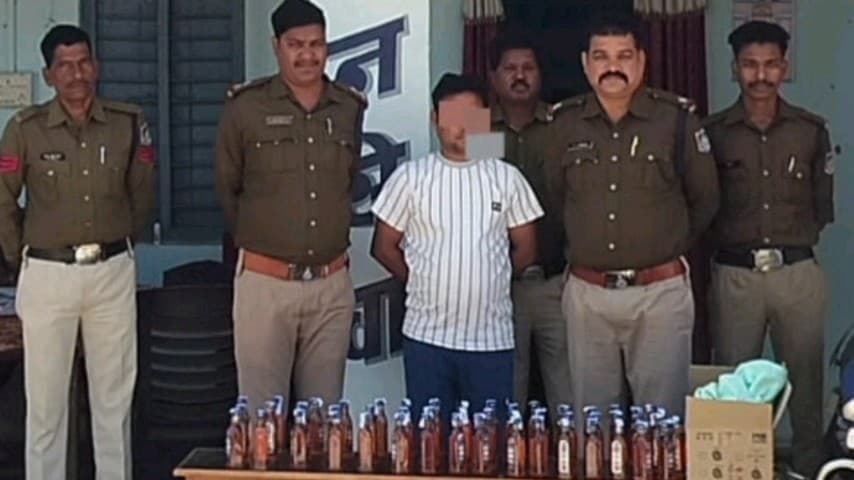 जैतहरी: वेंकट नगर पुलिस की कार्रवाई: 9 लीटर अवैध शराब, बाइक जब्त, आरोपी गिरफ्तार