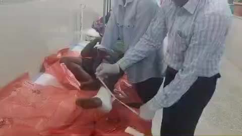 घुघरी: बेकाबू मोटरसाइकिल ने पैदल जा रहे परिवार को मारी टक्कर, तीन घायल